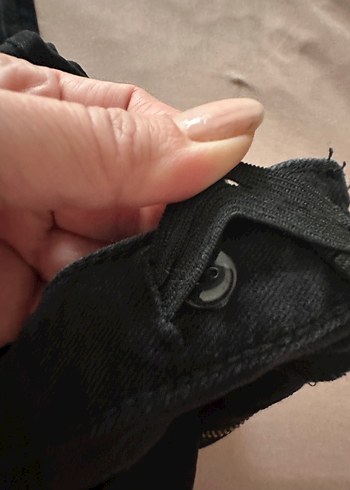 Siyah Kız çocuk boru paça jean pantolon 8 yaş Lcw - Görsel 9