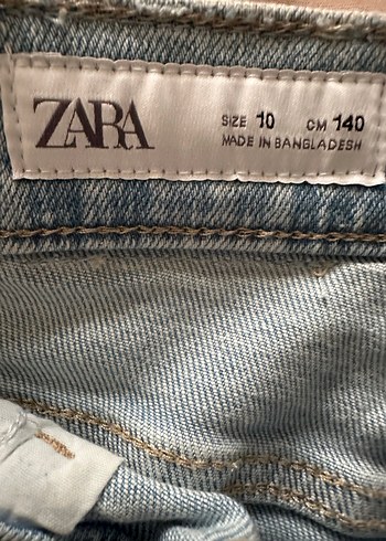 Açık mavi Jean Pantolon kız çocuk 10 yaş - Görsel 7