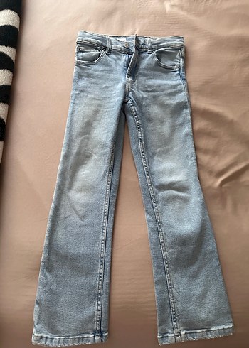 Açık mavi Jean Pantolon kız çocuk 10 yaş - Görsel 4