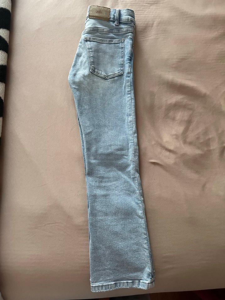 Açık mavi Jean Pantolon kız çocuk 10 yaş - Görsel 2