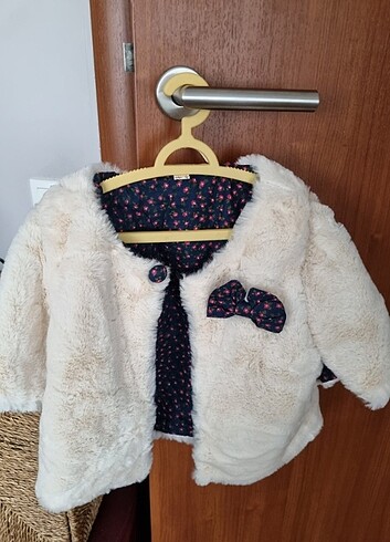 Kiz çocuğu astarlı kürk panço (yeni) 3 yaş - Görsel 2