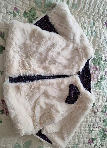 Kiz çocuğu astarlı kürk panço (yeni) 3 yaş - Görsel 5