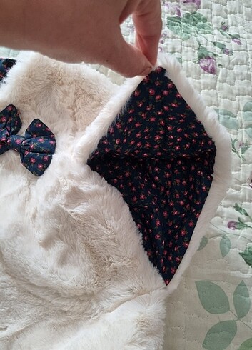 Kiz çocuğu astarlı kürk panço (yeni) 3 yaş - Görsel 6