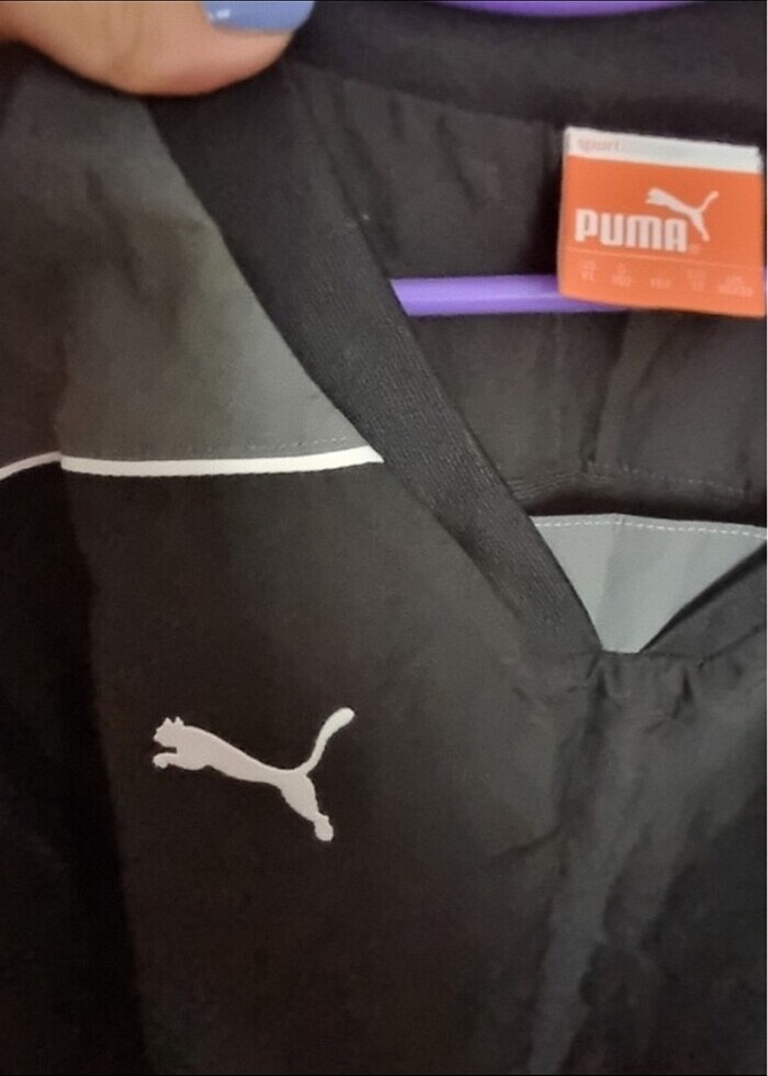 Original puma kışlık üst sweatshirt - Görsel 2
