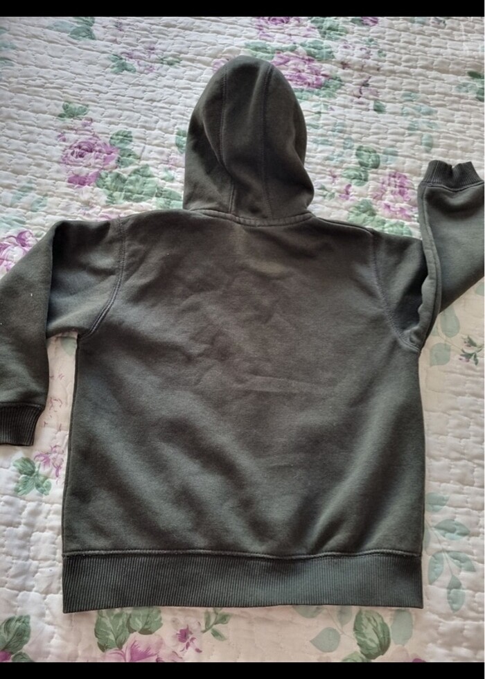 Fermuarlı kapüşonlu sweat shirt LCW 5-6 yaş - Görsel 2