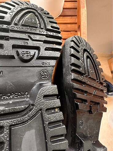 Kız çocuk siyah deri ortopedik çizme 31 Boyner - Görsel 7