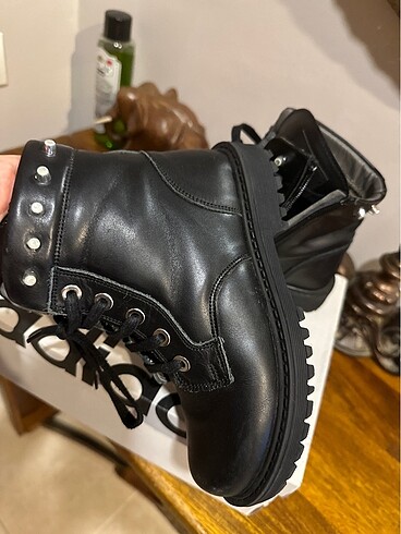 Kız çocuk siyah deri ortopedik çizme 31 Boyner - Görsel 11