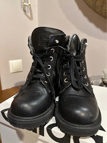 Kız çocuk siyah deri ortopedik çizme 31 Boyner - Görsel 12