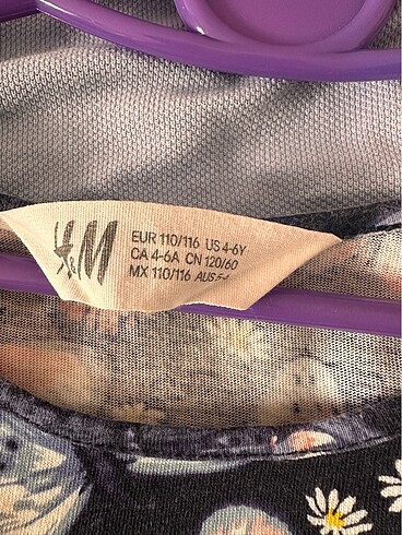 4 Yaş Beden H&M kız çocuk elbise 4-6 yaş