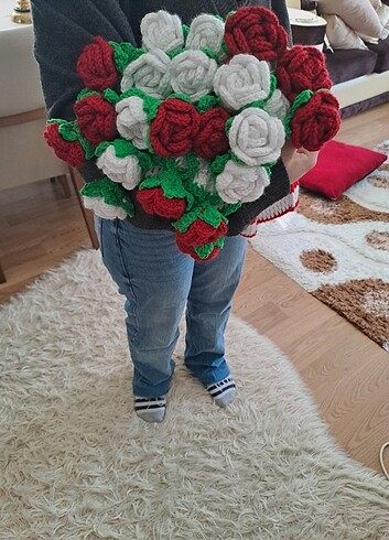 Gül buket battaniye 