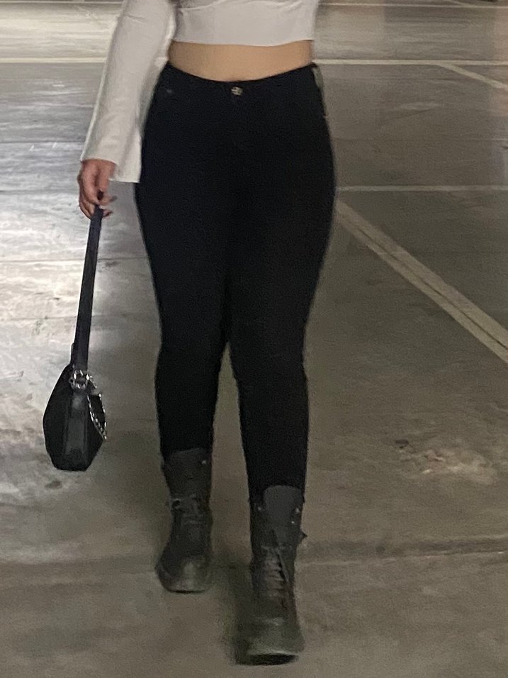 Siyah skinny jean - Görsel 4