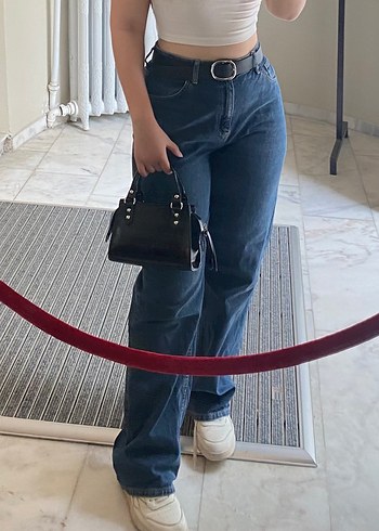 Lacivert jean - Görsel 3