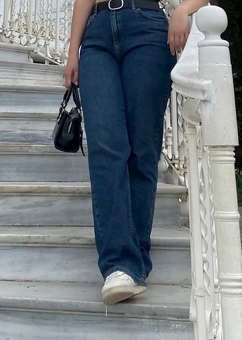 Lacivert jean - Görsel 4