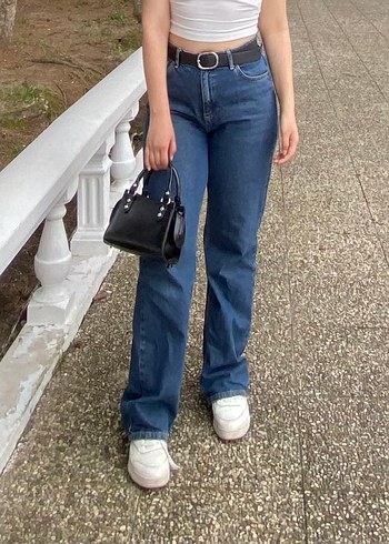 Lacivert jean - Görsel 2