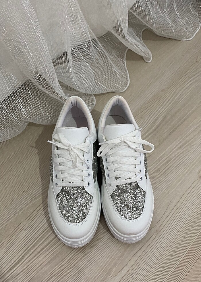 parlak spor ayakkabı - Görsel 3