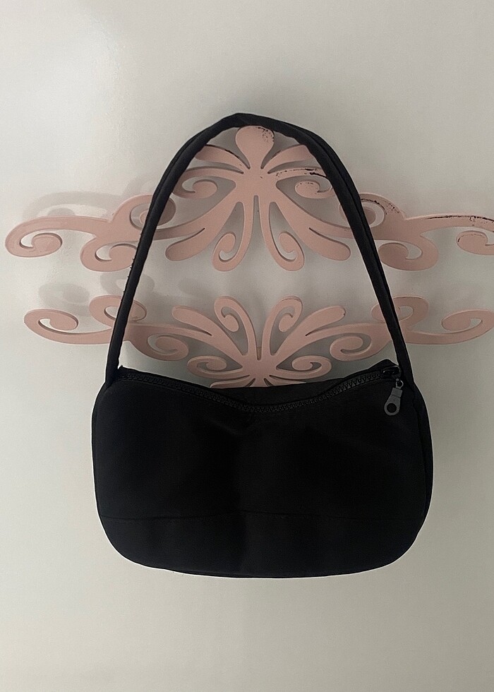 siyah el ve omuz çantası - Görsel 3