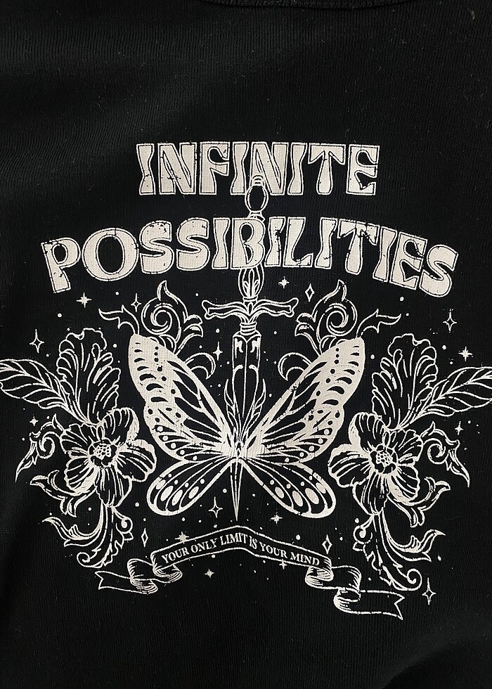 siyah crop - Görsel 2