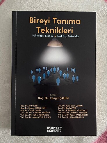 Bireyi Tanıma Teknikleri Doç. Dr. Cengiz Şahin