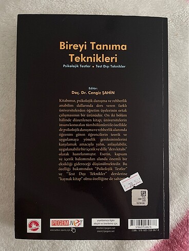 Bireyi Tanıma Teknikleri Doç. Dr. Cengiz Şahin