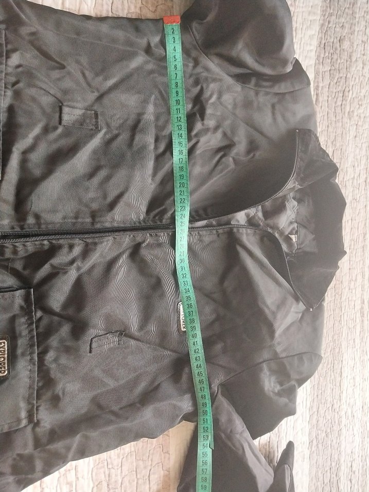 Siyah Fermuarlı Kadın yağmurluk trençkot - Görsel 4