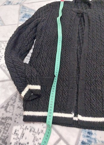 siyah elÖrgüsü çeyizlik ceket - Görsel 2