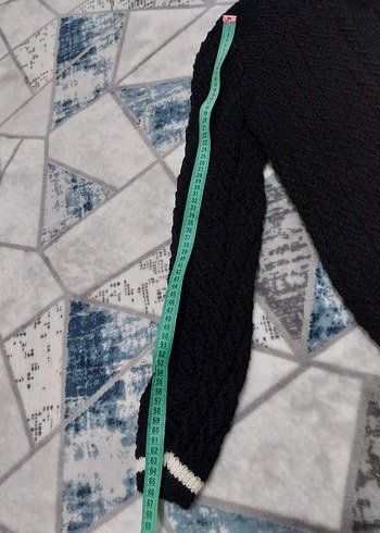 siyah elÖrgüsü çeyizlik ceket - Görsel 3