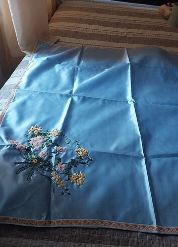 Kurdele nakışı bohça 5 adet var.  - Görsel 7