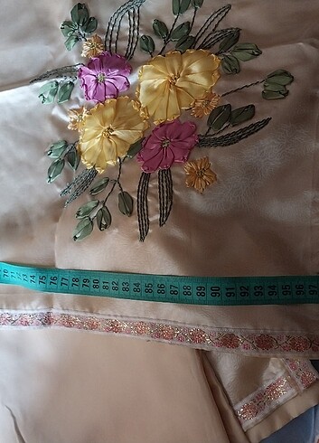 Kurdele nakışı bohça 5 adet var.  - Görsel 10