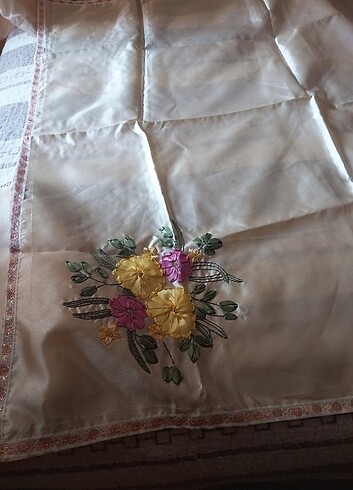 Kurdele nakışı bohça 5 adet var.  - Görsel 14