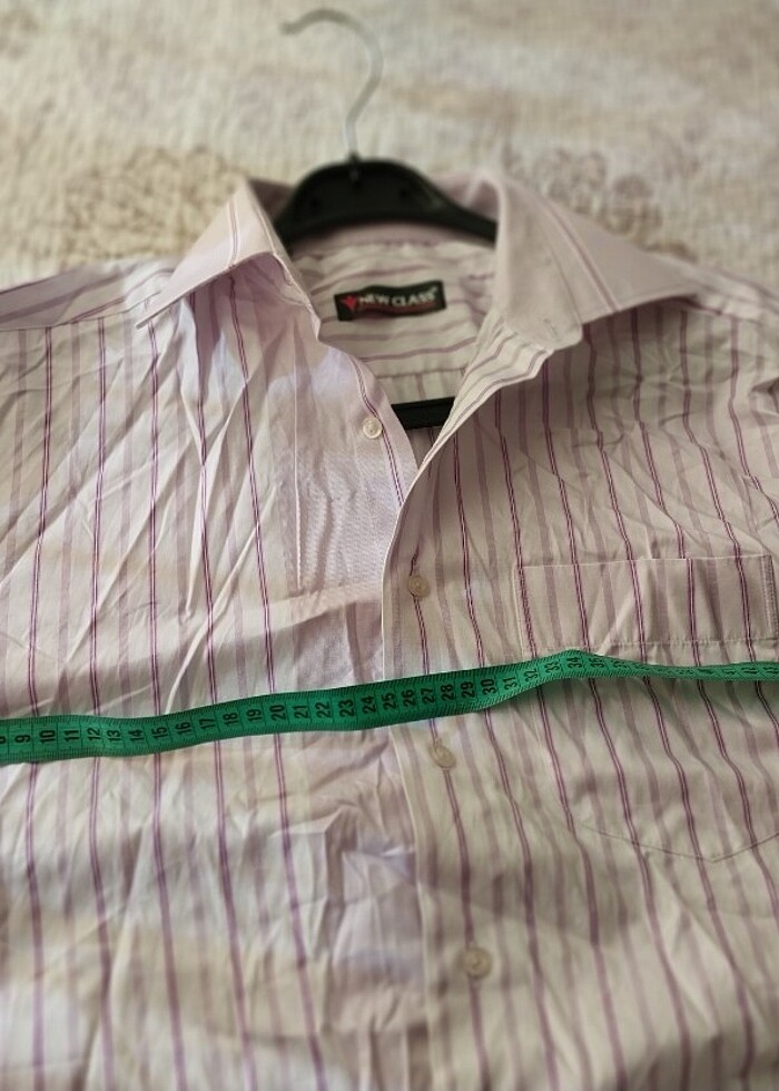 Kısa kollu cepli erkek gomlek - Görsel 2