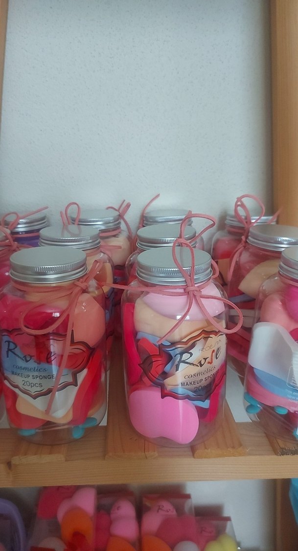 20'li Pastel Renkli Makyaj Süngeri Seti - Görsel 3