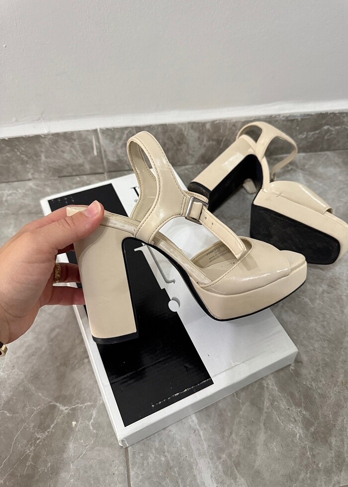 Zara platform topuklu - Görsel 2