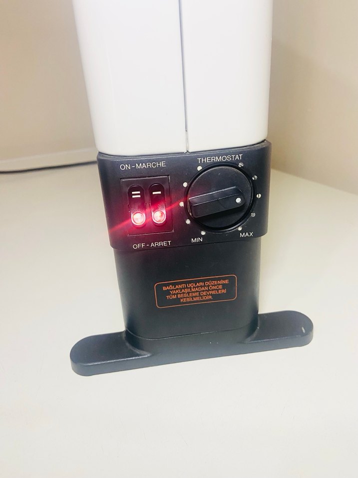 Arcelik Beyaz Elektrikli Isıtıcı - Görsel 5