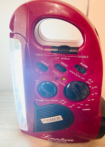 Koleksiyonluk ışıldak &Radyo - Görsel 3