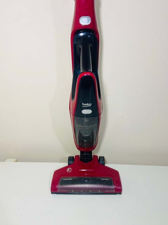 Beko SD 2971 Şarjlı Kırmızı Süpürge - Görsel 4