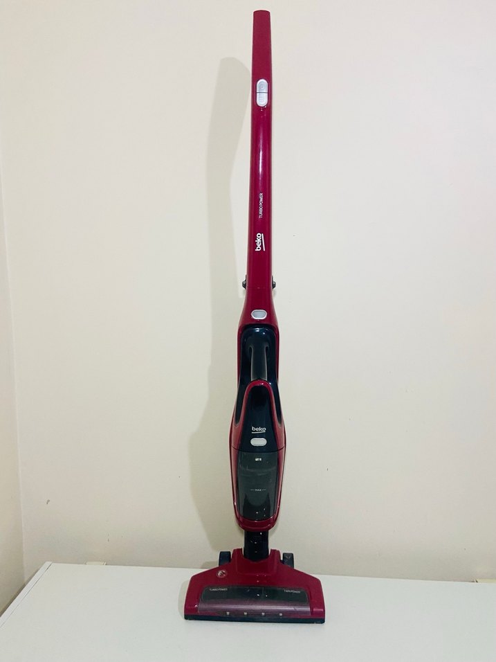 Beko SD 2971 Şarjlı Kırmızı Süpürge - Görsel 2