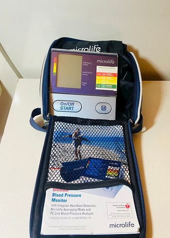 Microlife Dijital Tansiyon Ölçer Koyu Mavi - Görsel 4