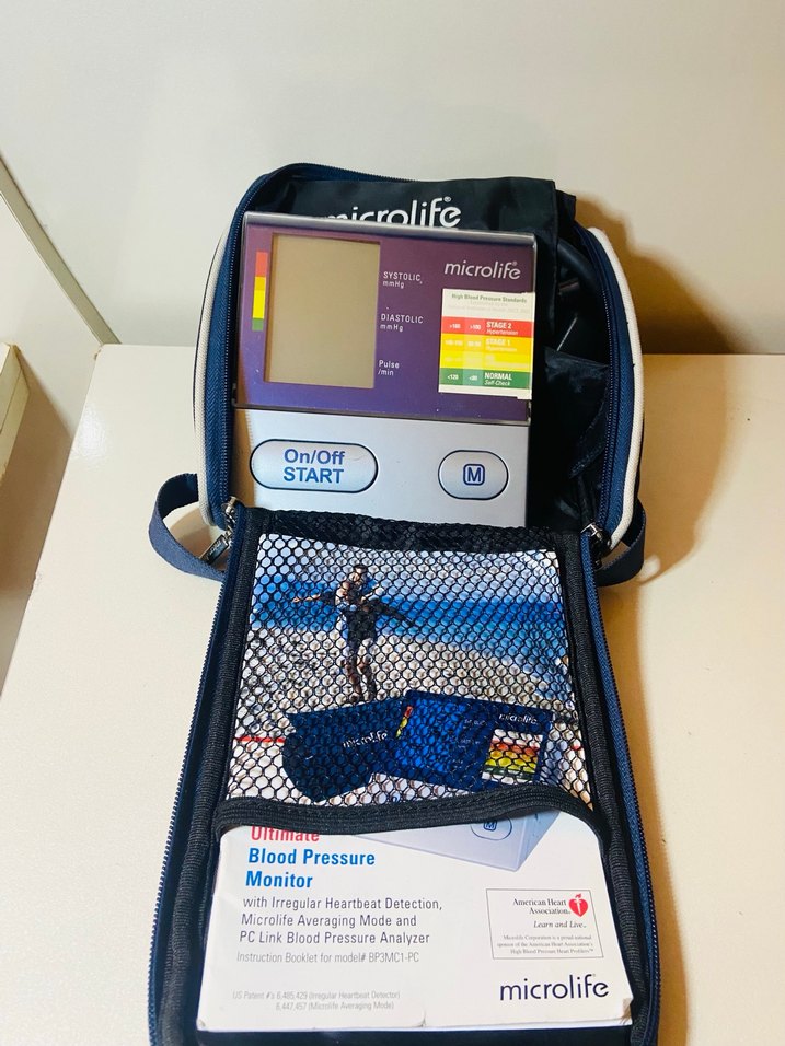 Microlife Dijital Tansiyon Ölçer Koyu Mavi - Görsel 4