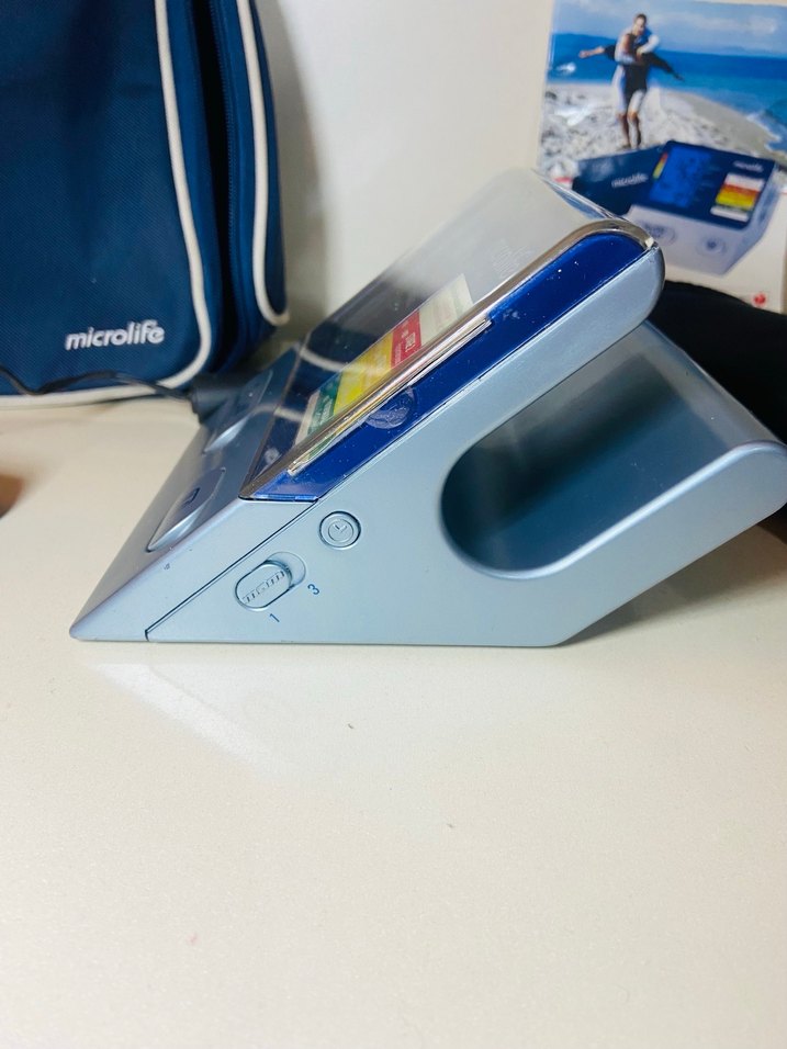 Microlife Dijital Tansiyon Ölçer Koyu Mavi - Görsel 5