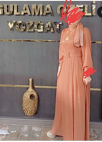 Simli düğün elbisesi çok şık 