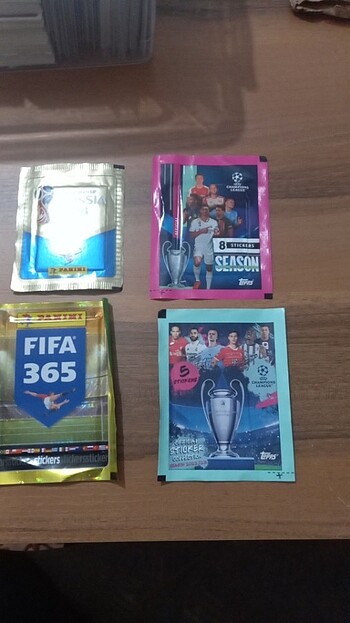  Beden Panini ve topps kapali paketler 