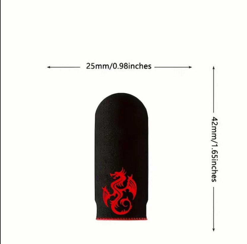 Sarı ejderhalı pubg parmak eldiveni - Görsel 2