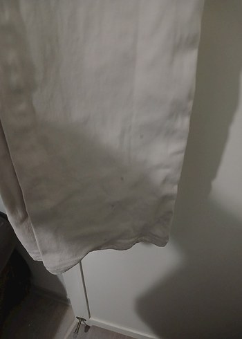 Bej Kadın Palazzo Kot Pantolon - Görsel 3