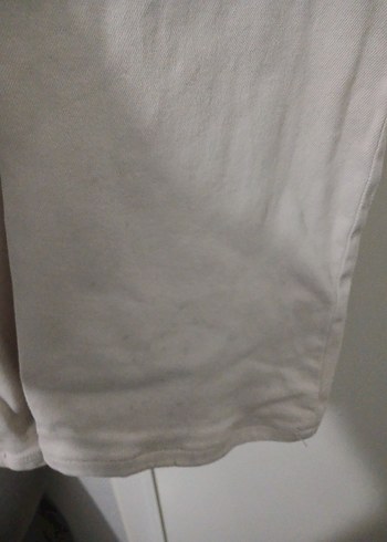 Bej Kadın Palazzo Kot Pantolon - Görsel 4