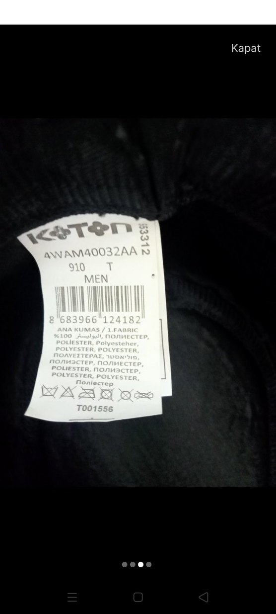 Gri Erkek Şapka - Görsel 2