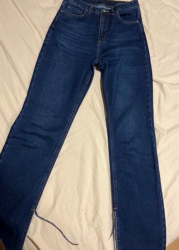 Trendyol & Milla Lacivert Kadın Denim Pantolon