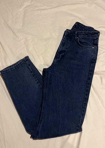 Kadın Lacivert Denim Pantolon