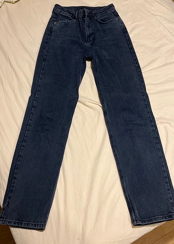 36 Beden Kadın Lacivert Denim Pantolon