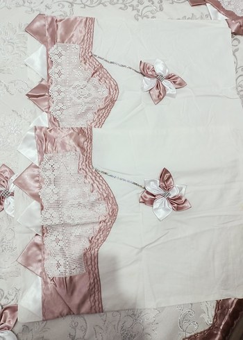 pike takımı dantelli el emeği - Görsel 6