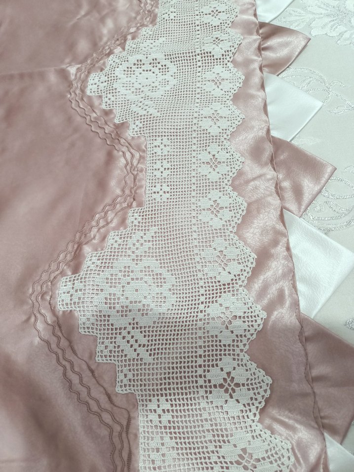 pike takımı dantelli el emeği - Görsel 4